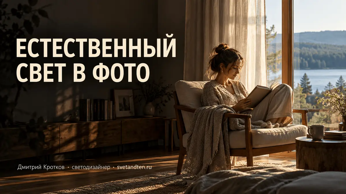Естественный свет в фотографии
