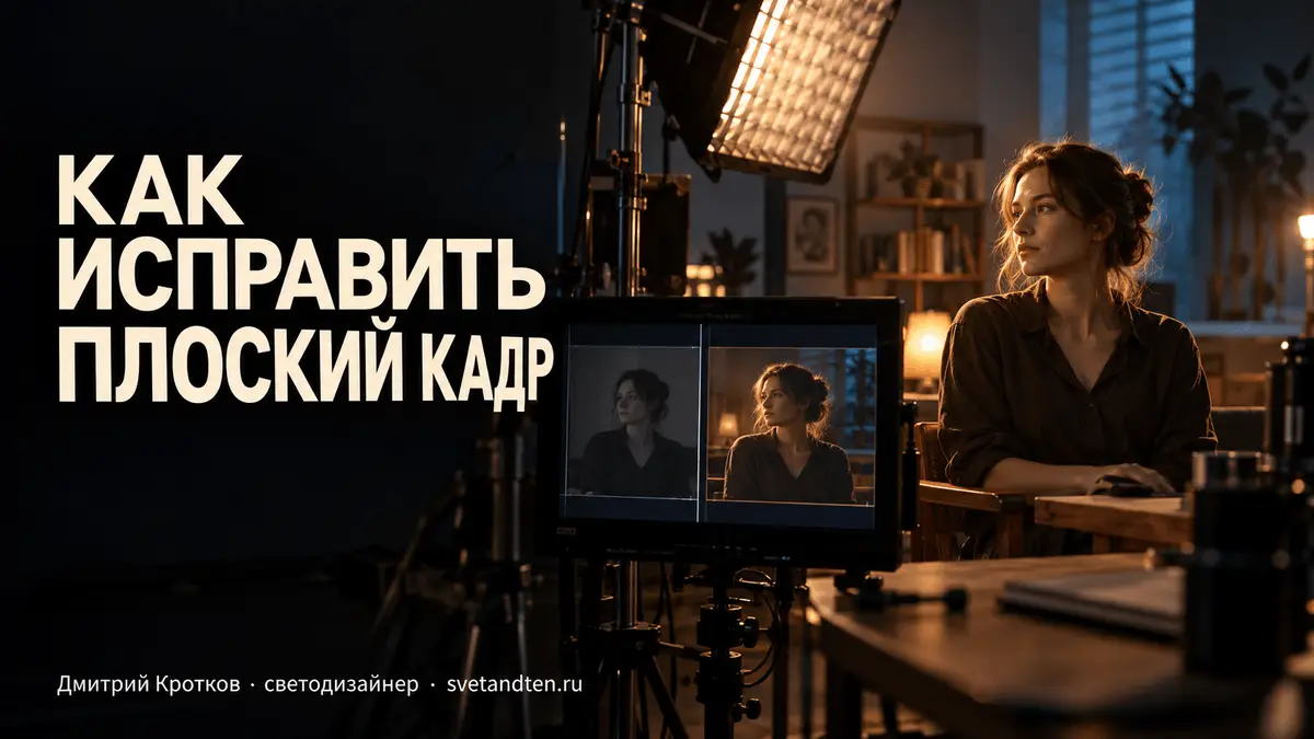 Как исправить плоскую видеокартинку