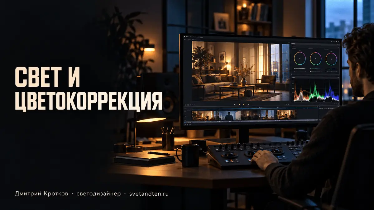 Свет и цветокоррекция