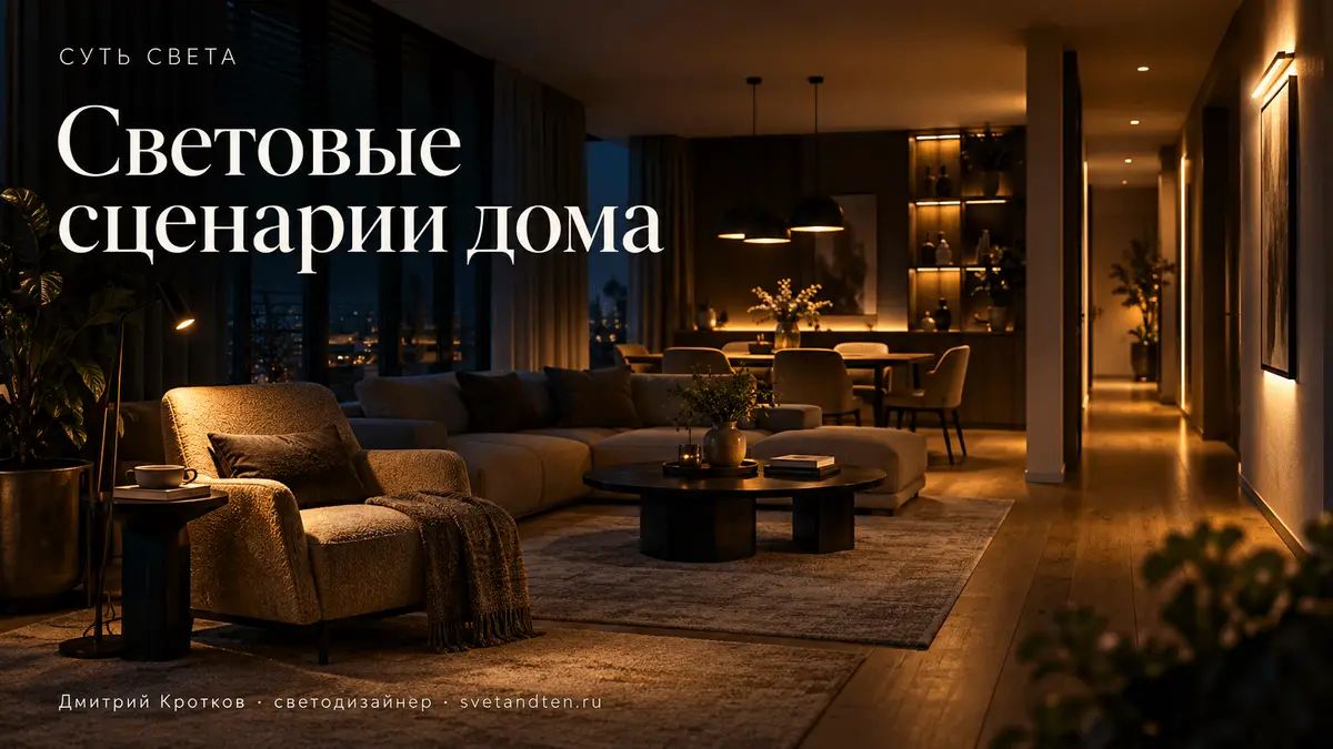 Световые сценарии для дома