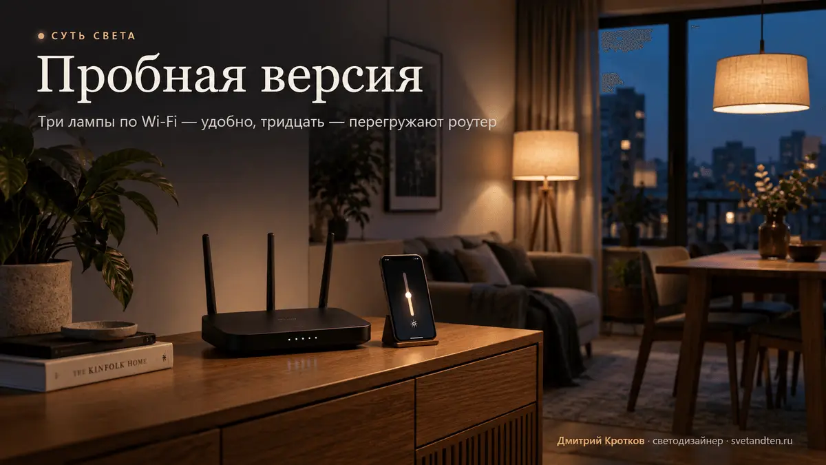 Умный дом на Wi‑Fi