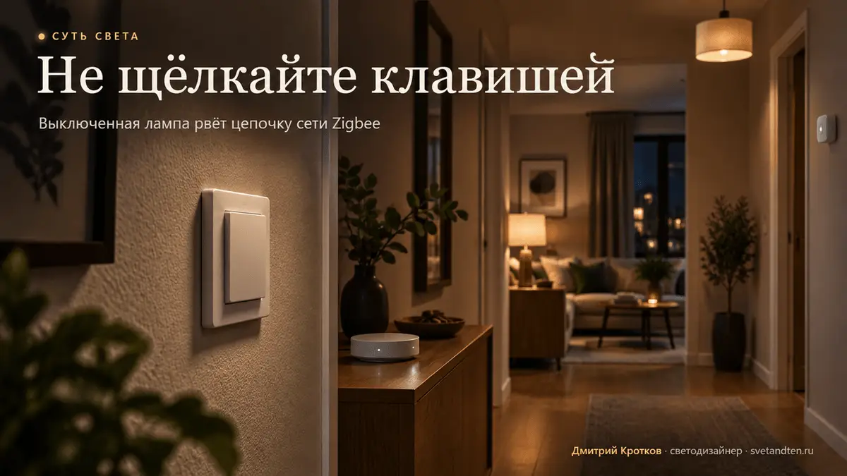 Умные лампы, связанные в сеть
